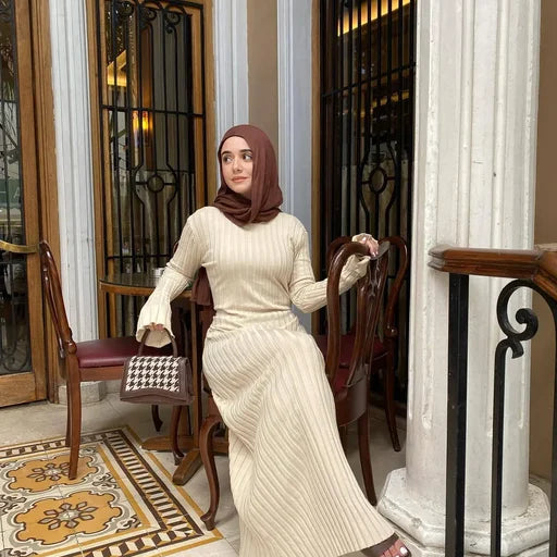 Maxi - Knitted Long Maxi Dress