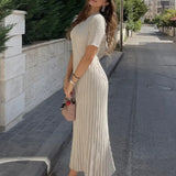 Maxi - Knitted Long Maxi Dress