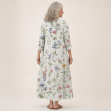 Doriane | Flattering Printed Summer Dress