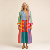 Alix | Flattering Printed Summer Dress