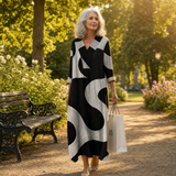Ophelia | Flattering Printed Summer Dress