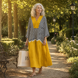 Mia | Flattering Printed Summer Dress