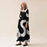Ophelia | Flattering Printed Summer Dress
