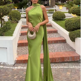 Adaline - Timeless Cape Maxi Dress