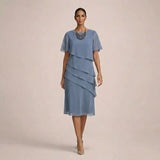 MARA | Elegant Ruffled Dress with Flattering Comfort