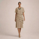 MARA | Elegant Ruffled Dress with Flattering Comfort