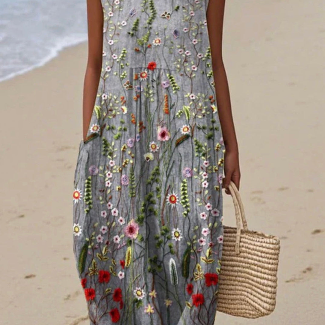 Zara - Lightweight Sleeveless Summer Dress