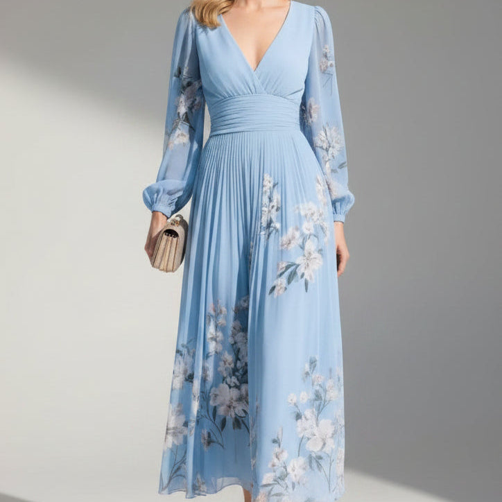 Prescela | Floral Midi Dress