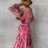 Daisy | Floral Print Wrap Dress
