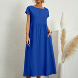 Gabrielle | Flowing Midi Dress with Timeless Elegance