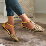 T-STRAP BALLET FLATS