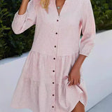 Emy - Cardigan Midi Dress