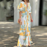 Serene - V-neck Maxi Dress