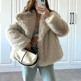 Aurora Luxe Faux Fur Coat