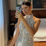 Estrella™ | Radiant metallic dress