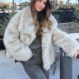 Aurora Luxe Faux Fur Coat