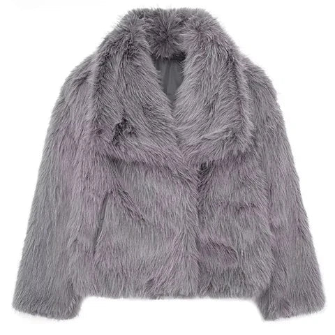 Aurora Luxe Faux Fur Coat