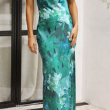 Jodie - Chic Strapless Midi Dress