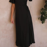 Nalani - Butterfly Sleeve Off-Shoulder Maxi Dress