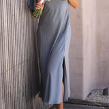 Nalani - Butterfly Sleeve Off-Shoulder Maxi Dress