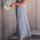 Nalani - Butterfly Sleeve Off-Shoulder Maxi Dress