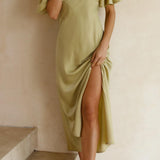 Nalani - Butterfly Sleeve Off-Shoulder Maxi Dress