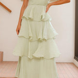 Kate - Tiered Ruffle Maxi Dress