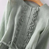 Milou - Stylish Linen Dress