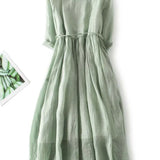 Milou - Stylish Linen Dress