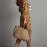 Claudia | Polka Dot Midi Dress