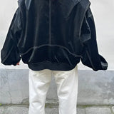 Casual Oversized Leather Jacket