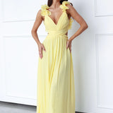 Vanessa - Elegant Backless Maxi Dress