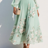 Prescela | Floral Midi Dress