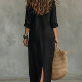 WILLOW | Effortless Maxi Dress with Flattering Silhouette Versatile for Everyday Wear