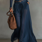 Monika – Navy Slimming Tulle Set
