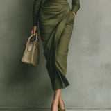 Hera - Elegant fitted maxi dress
