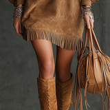 Emma | Suede Mini Dress