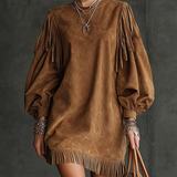 Emma | Suede Mini Dress