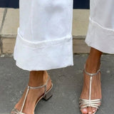 Allegra | Golden Sandals for Everyday Elegance
