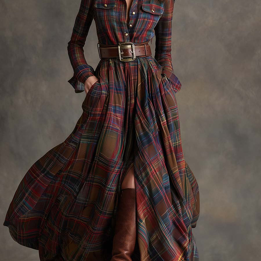 Mandy | Belt Shirt Dress
