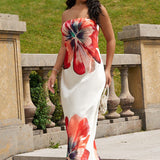 Saima™ | Strapless summer dress