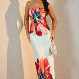 Saima™ | Strapless summer dress