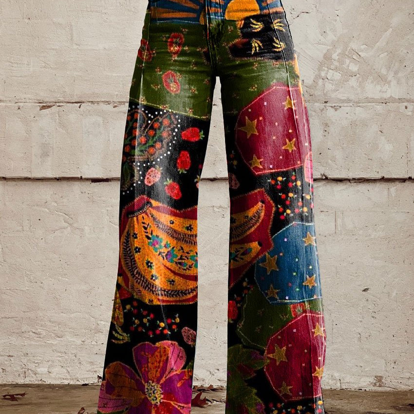 Freesia -  Boho Vintage Pants