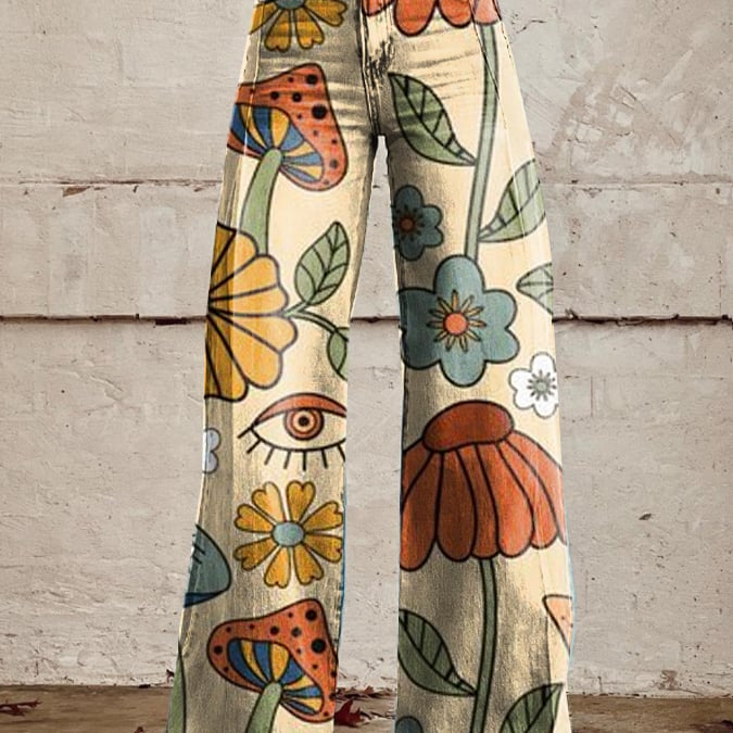 Zinnia - Boho Vintage Pants