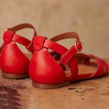 LOW SANDAL WITH STRAP