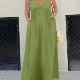 Mara - V-Neck Jumpsuit