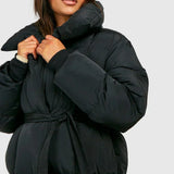 Julianna - Belted Luxe Puffer Jacket