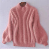 Emilie - Loose Knitted Wool Sweater