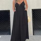 Mara - V-Neck Jumpsuit