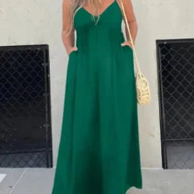 Mara - V-Neck Jumpsuit